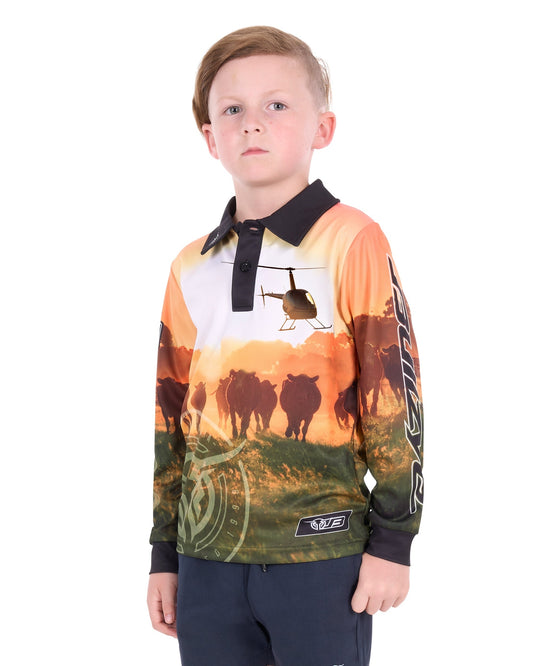 Bullzye Boys Orion Long Sleeve Tee