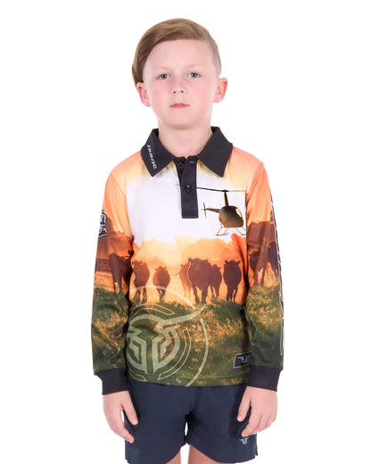 Bullzye Boys Orion Long Sleeve Tee