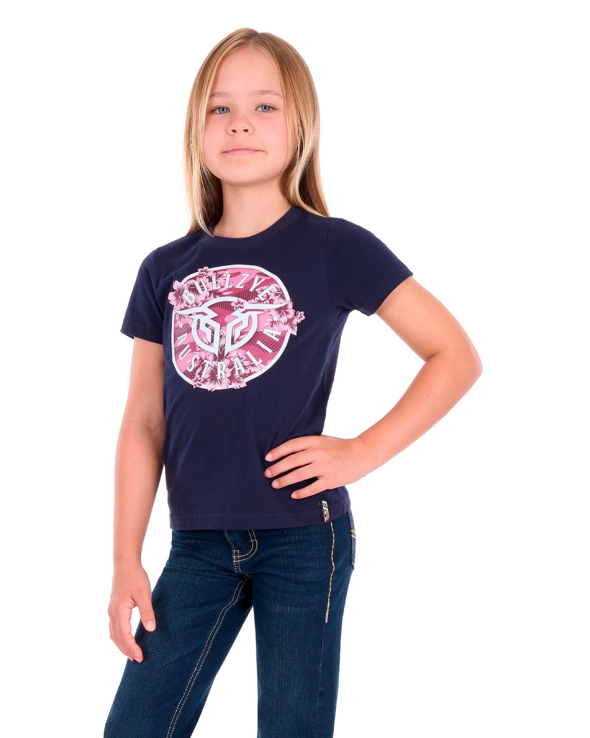 Bullzye Girls Ellie Short Sleeve Tee