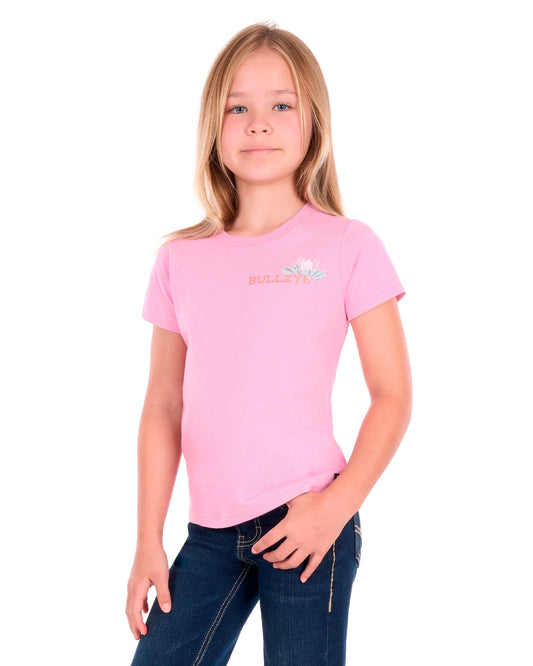 Bullzye Girls Willa Short Sleeve Tee