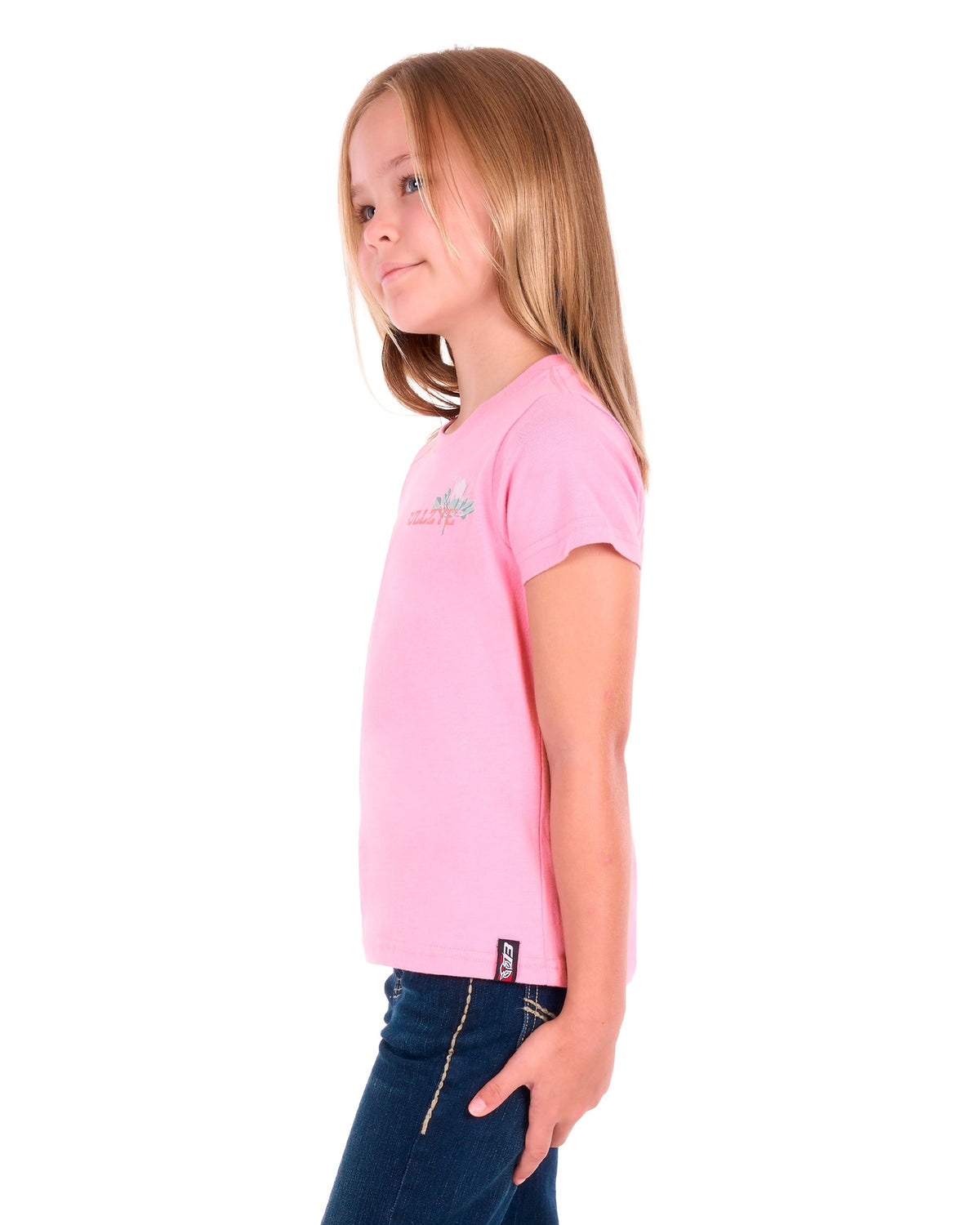 Bullzye Girls Willa Short Sleeve Tee