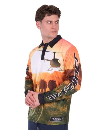 Bullzye Mens Orion Long Sleeve Tee