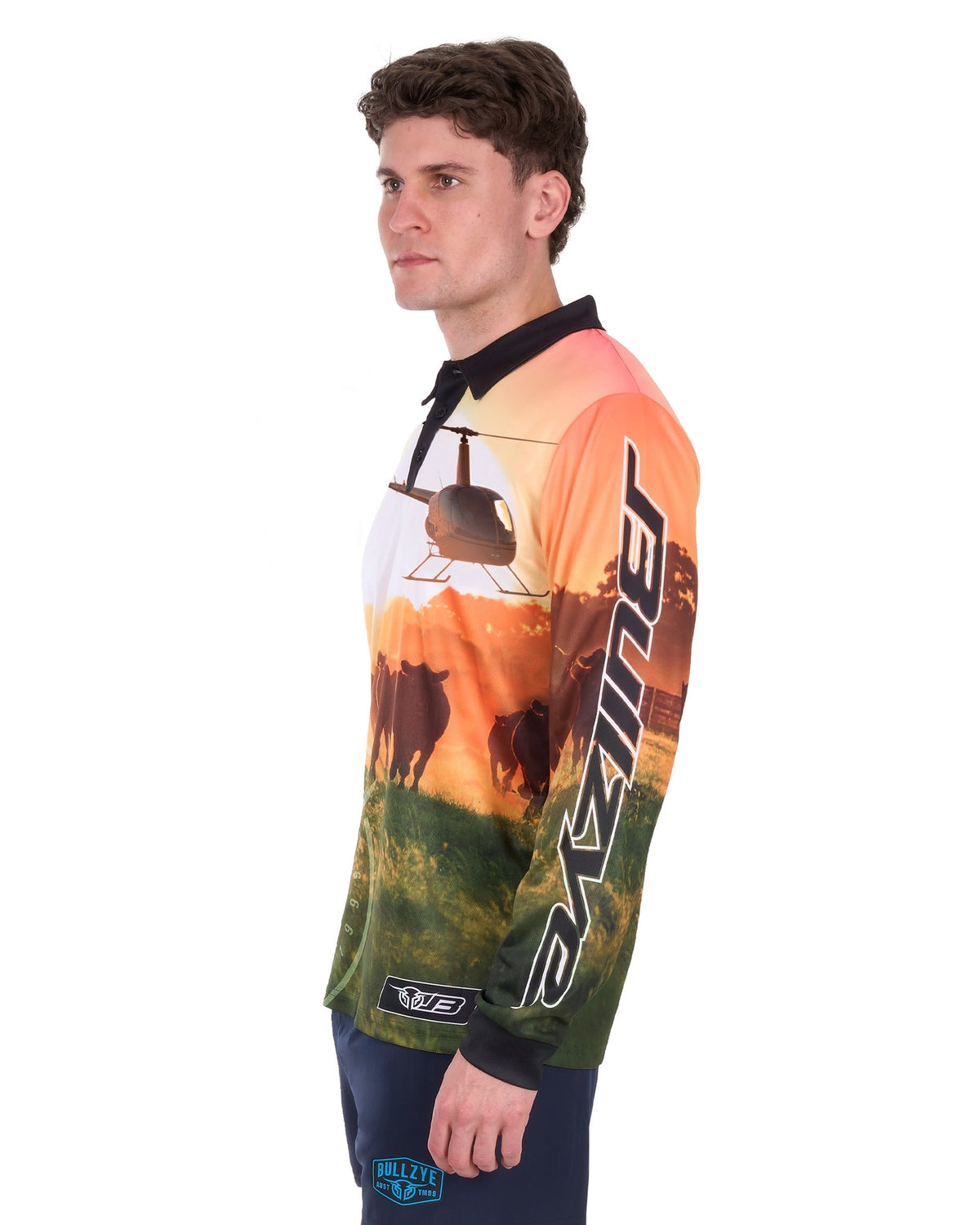 Bullzye Mens Orion Long Sleeve Tee