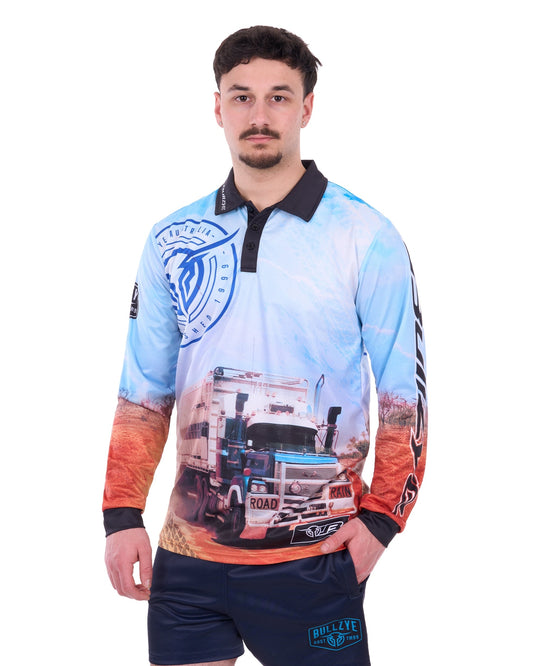 Bullzye Mens Roadie Long Sleeve Tee