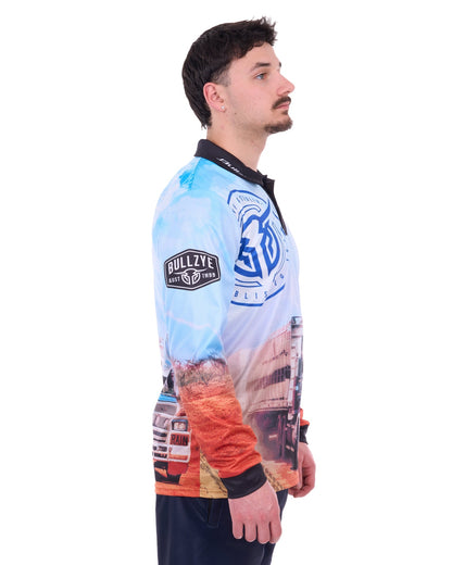Bullzye Mens Roadie Long Sleeve Tee