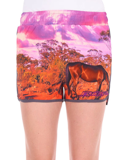 Bullzye Womens Grazing Horse Short