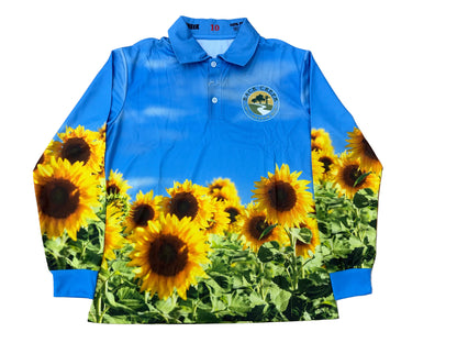 Back Creek Adult Sunflower Fishing Shirt