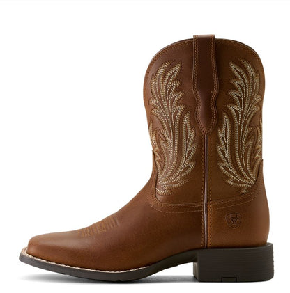 Ariat Womens Round Up Filly Western Boots Sorrel Crunch
