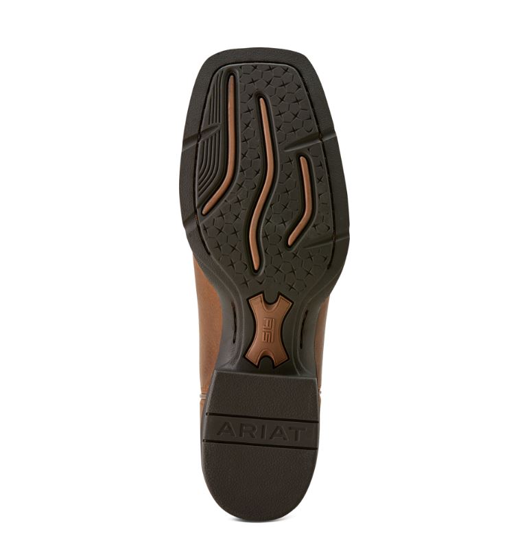 Ariat Womens Round Up Filly Western Boots Sorrel Crunch