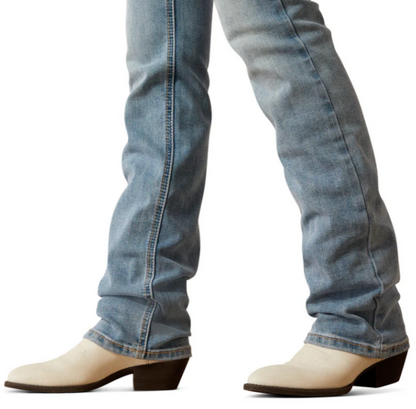 Ariat Womens Mallory Mid Rise Straight Leg Jeans Regular Length