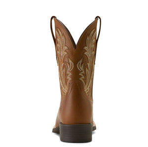 Ariat Womens Round Up Filly Western Boots Sorrel Crunch