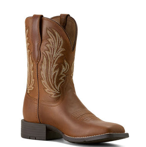 Ariat Womens Round Up Filly Western Boots Sorrel Crunch