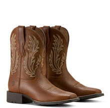 Load image into Gallery viewer, Ariat Womens Round Up Filly Western Boots Sorrel Crunch