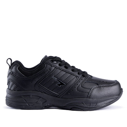 Sfida Defy Junior Black Lace Up Black Joggers