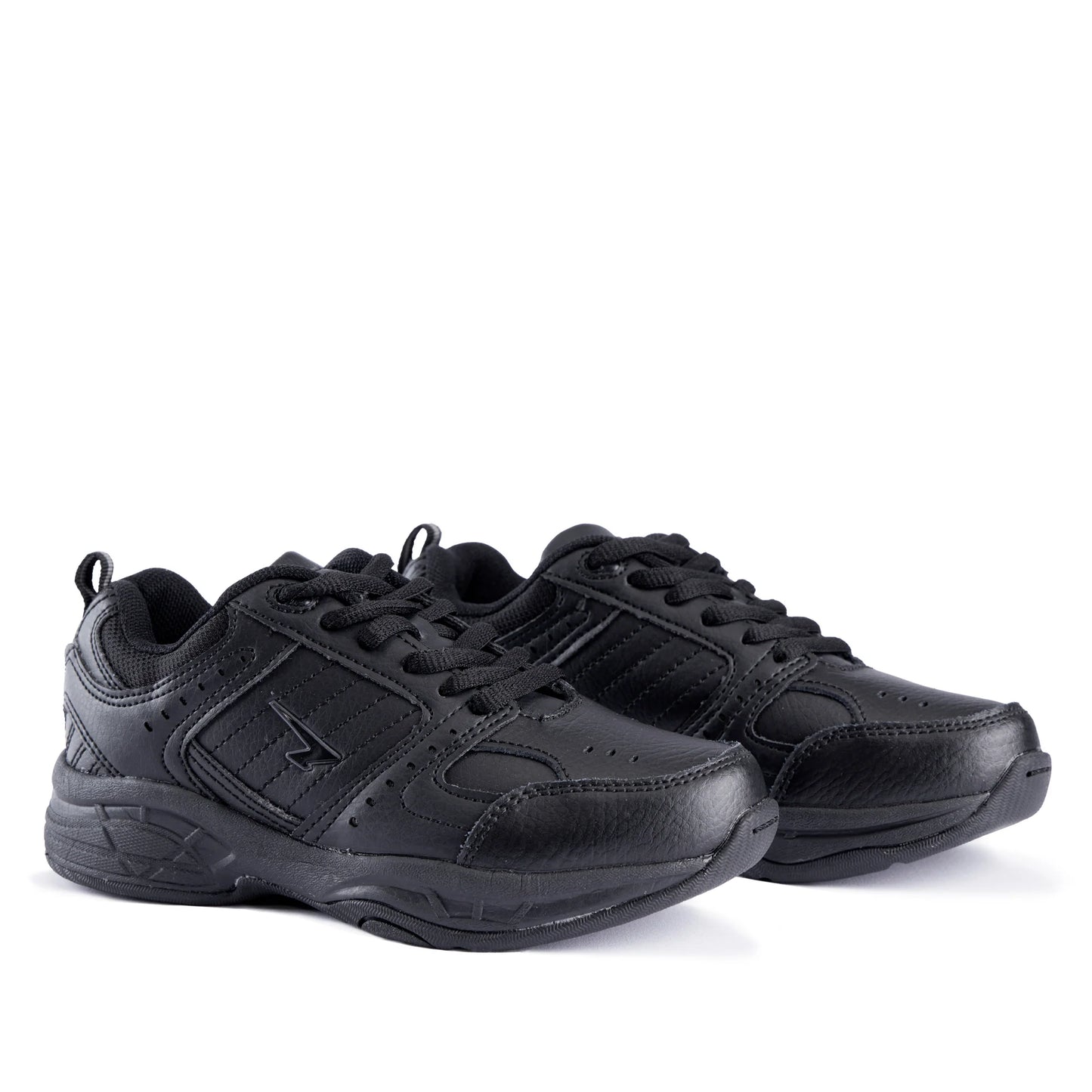 Sfida Defy Junior Black Lace Up Black Joggers