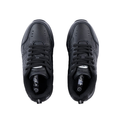 Sfida Defy Junior Black Lace Up Black Joggers