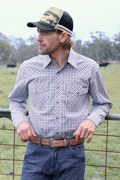 Wrangler Eddie High Profile Trucker Cap