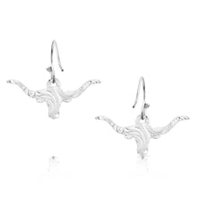 Load image into Gallery viewer, Montana Silversmiths Out West Longhorn Earrings