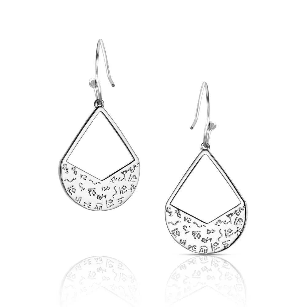 Montana Silversmiths Canyon Drop Earrings