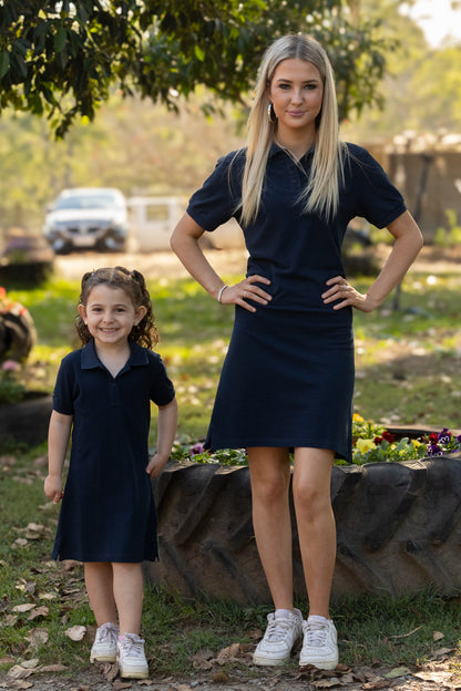 Pilbara Womens Madeline Classic Cotton Polo Dress