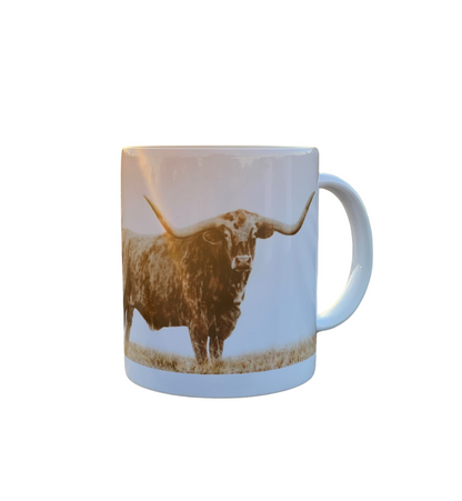 Millmerran Rural Clothing Longhorn Mugs