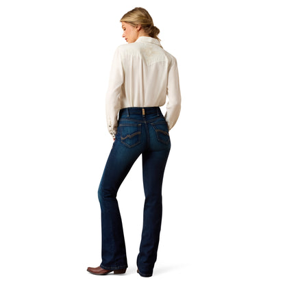 Ariat Womens Real High Rise Boot Cut Ballary