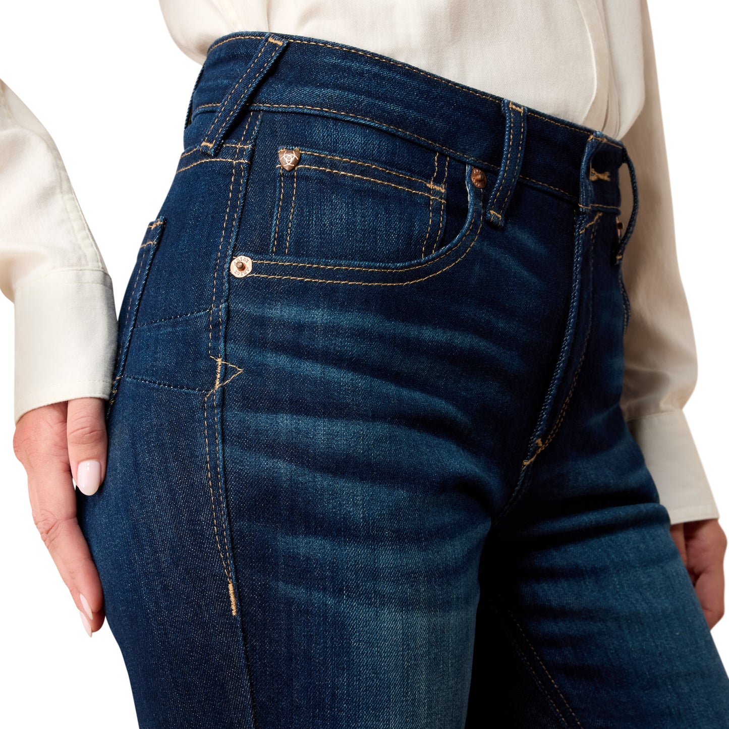 Ariat Womens Real High Rise Boot Cut Ballary