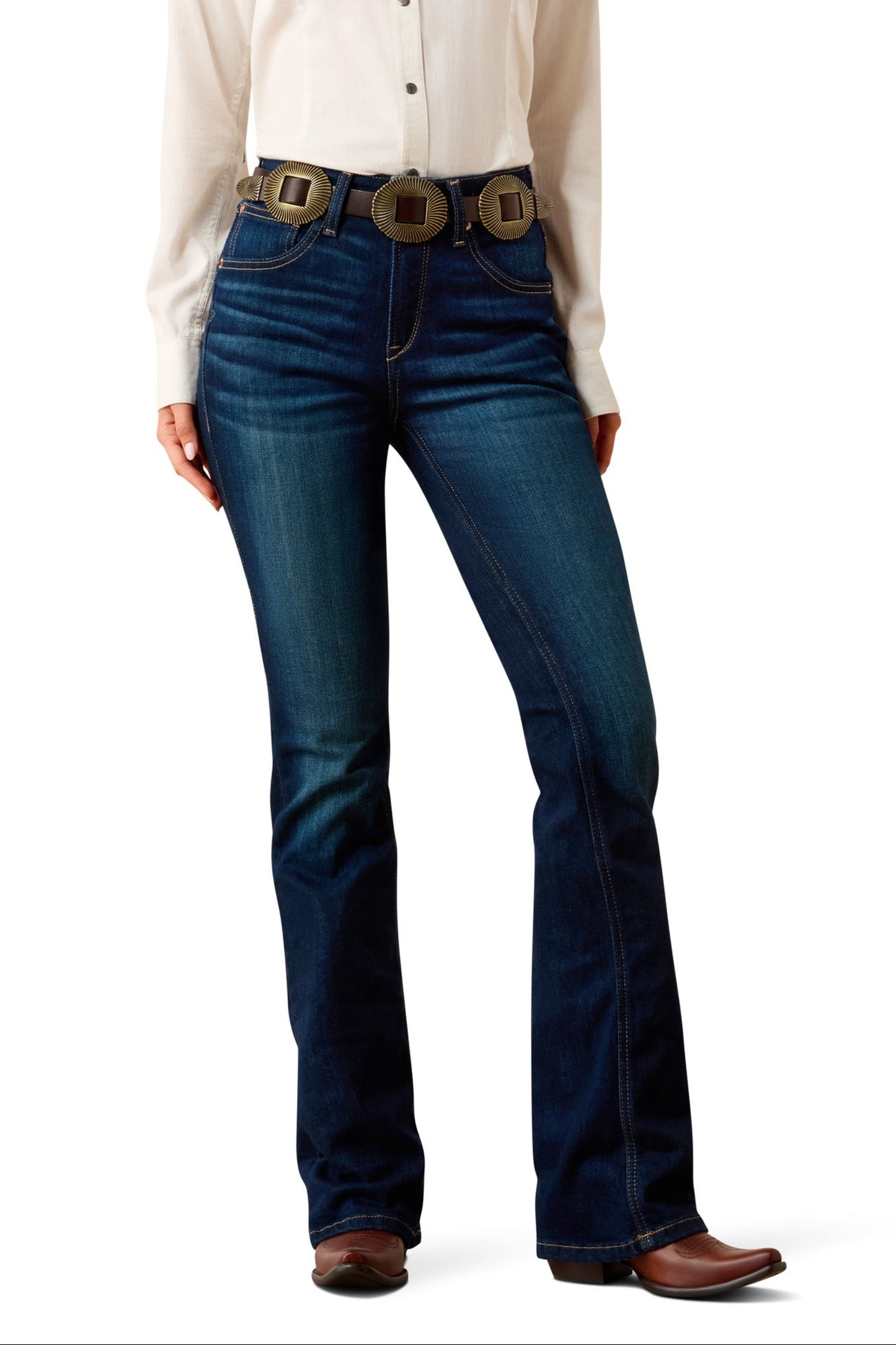 Ariat Womens Real High Rise Boot Cut Ballary