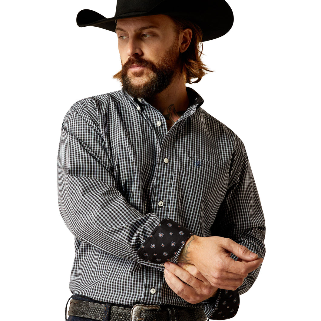 Ariat Mens Wrinkle Free Luther Long Sleeve Shirt