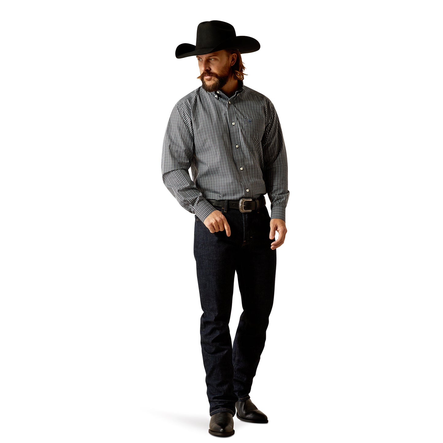 Ariat Mens Wrinkle Free Luther Long Sleeve Shirt