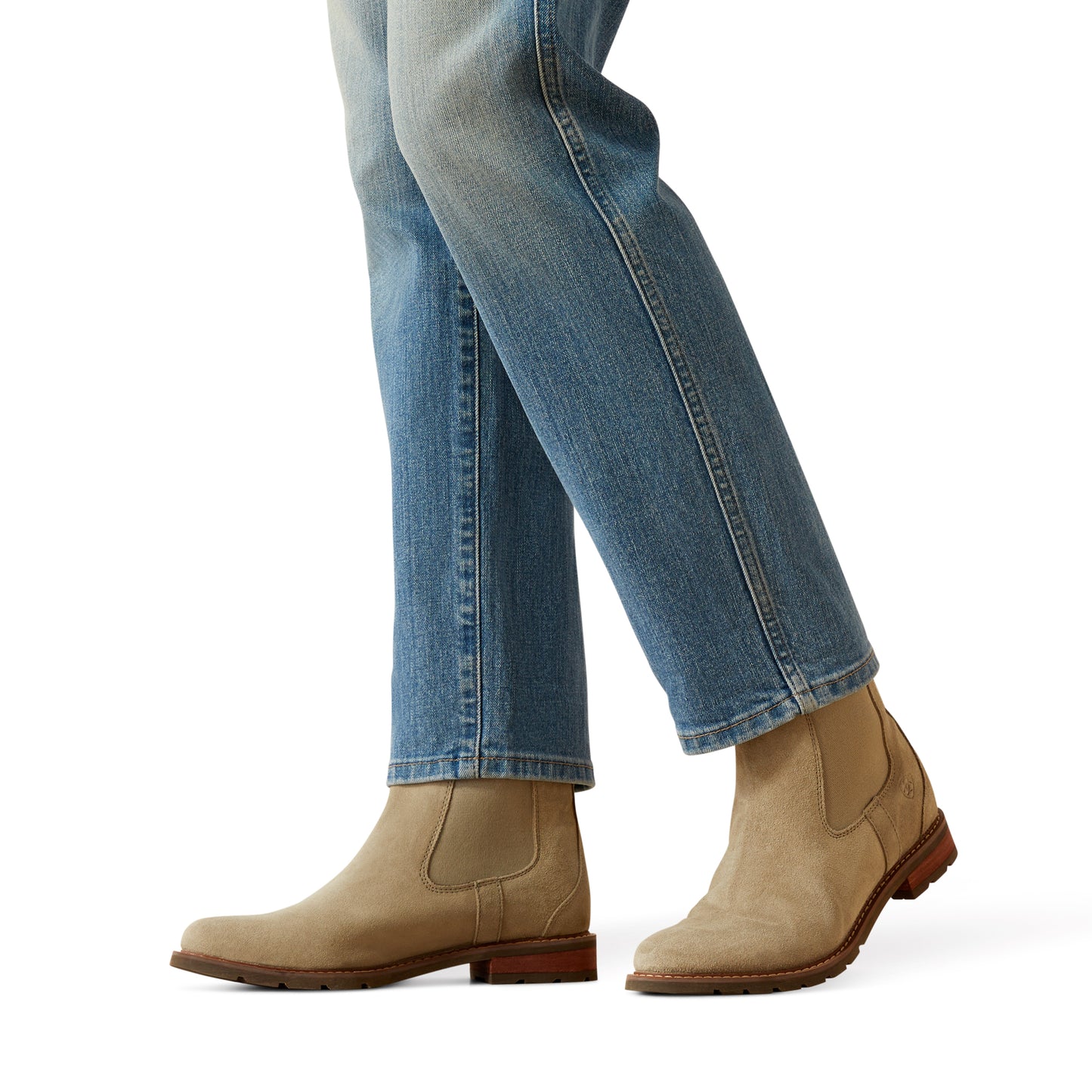 Ariat Womens High Rise Slim Straight Bridle Jeans Regular Length