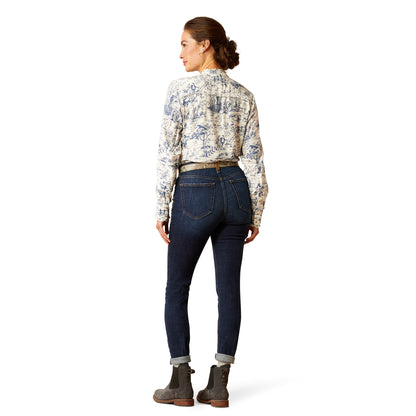 Ariat Womens High Rise Bridle Skinny Jeans Regular Length