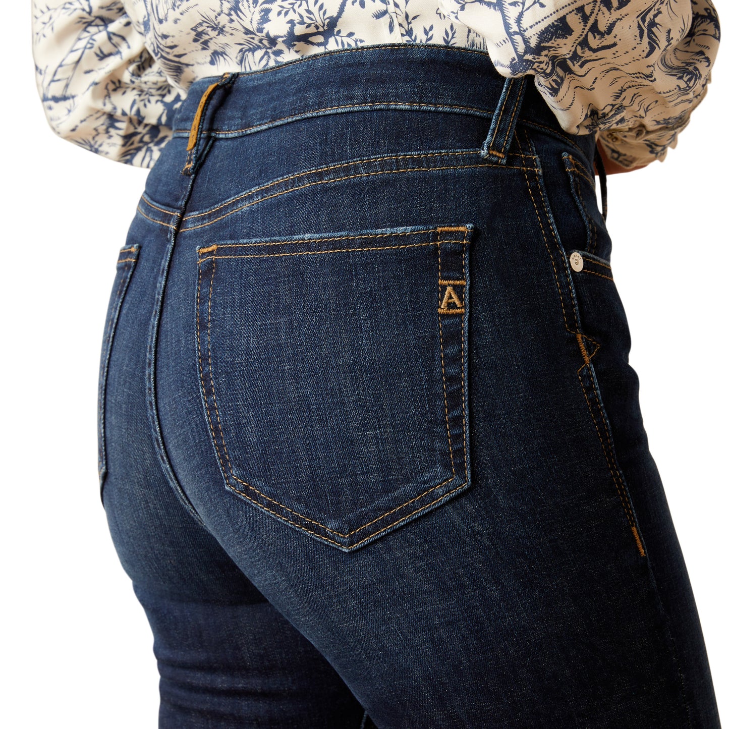 Ariat Womens High Rise Bridle Skinny Jeans Regular Length