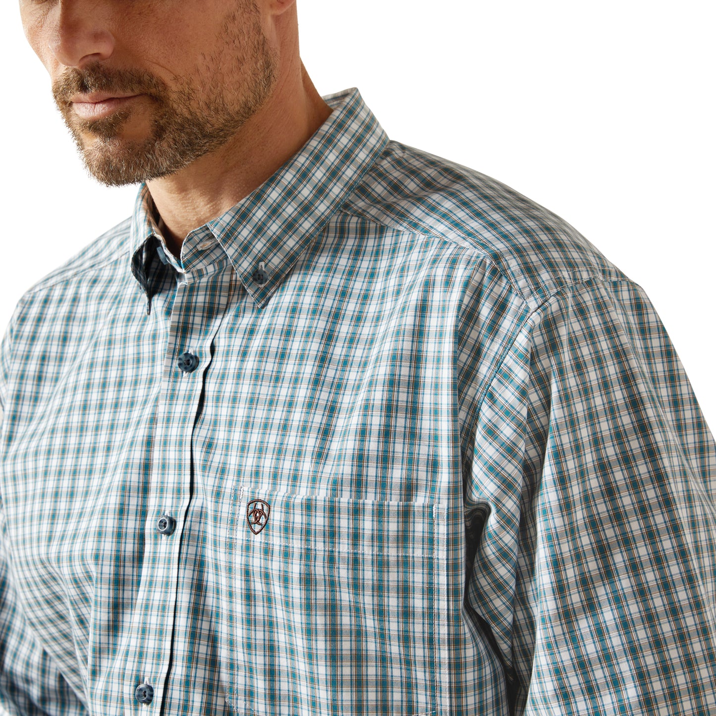 Ariat Mens Pro Series Townes Long Sleeve Dress Shirt