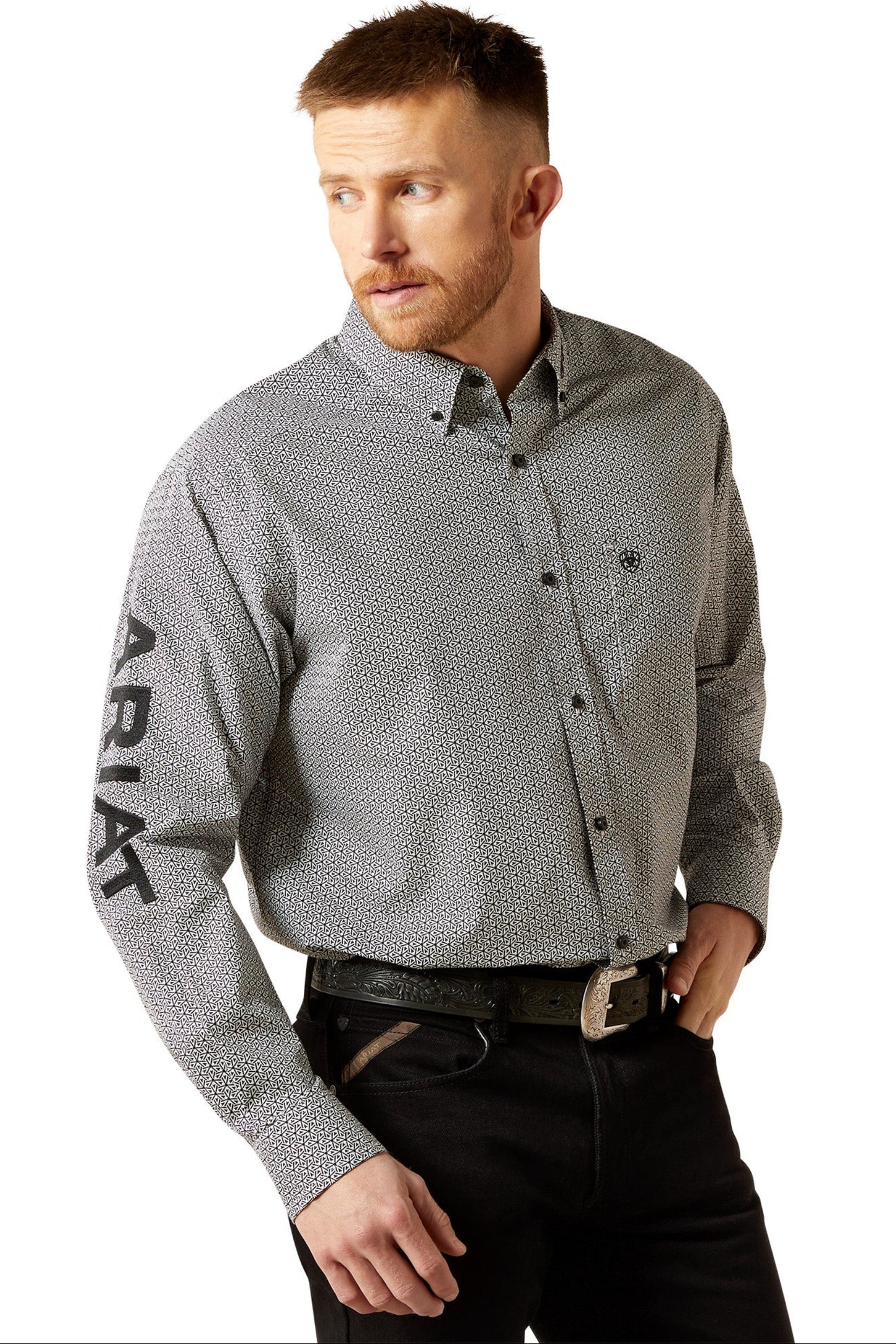 Ariat Mens Team Pablo Long Sleeve Dress Shirt