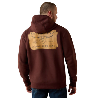 Ariat Mens Shield Steerhead Hoodie