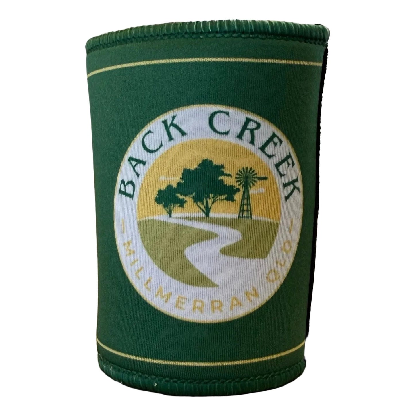 Back Creek Millmerran Logo Stubby Holder