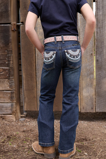 Pure Western Girls Pat Boot Cut Jeans