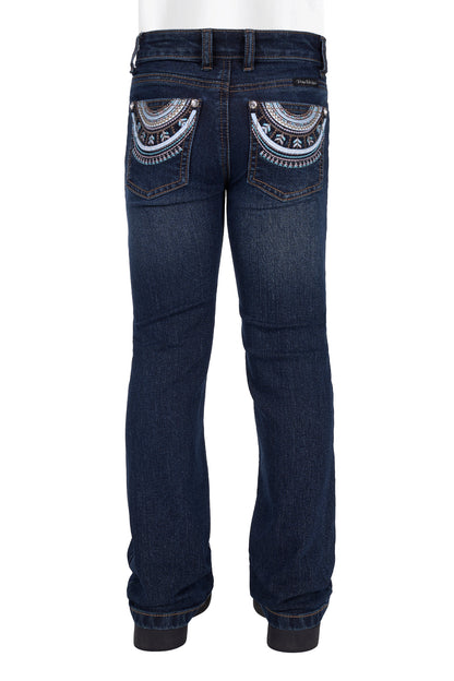 Pure Western Girls Pat Boot Cut Jeans