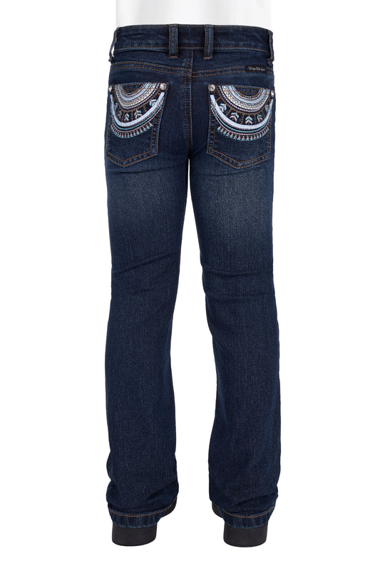 Pure Western Girls Pat Boot Cut Jeans