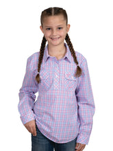 Load image into Gallery viewer, Just Country Girls Harper Half Button Print Workshirt