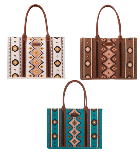 Wrangler Southwestern Tote Bag