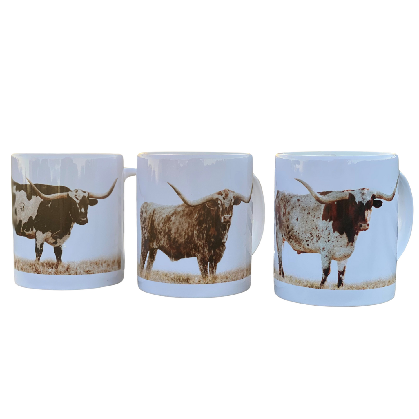 Millmerran Rural Clothing Longhorn Mugs