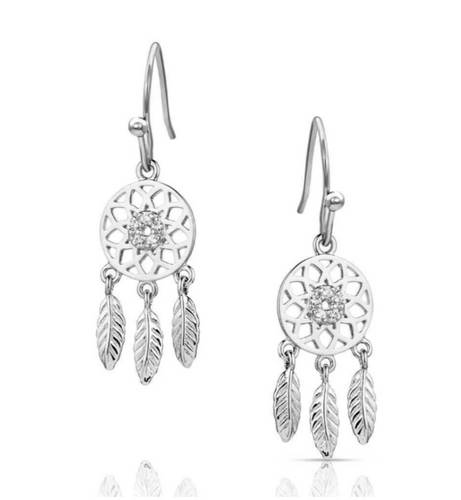 Montana Silversmiths Divine Weave Earrings