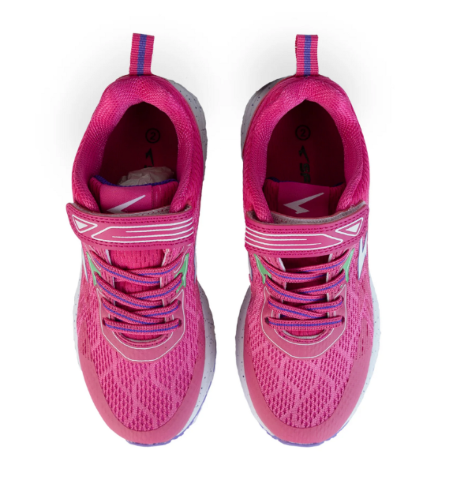 Sfida Prota Girls Runner Velcro Shoes