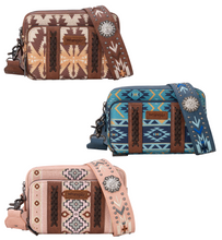 Load image into Gallery viewer, Wrangler Southwestern Crossbody Wallet Bag