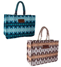 Load image into Gallery viewer, Wrangler Southwestern Oversized Tote