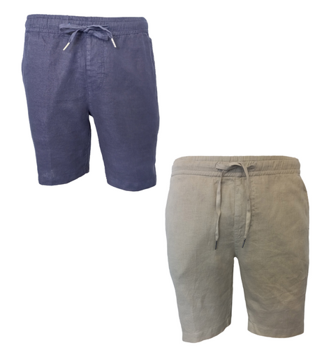 Pilbara Mens Linen Short