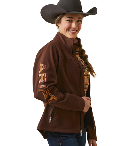 Ariat Womens Team Logo Softshell Chimayo Jacket