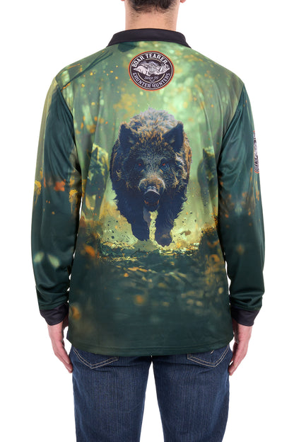 Boar Tearer Mens Gareth Long Sleeve Shirt